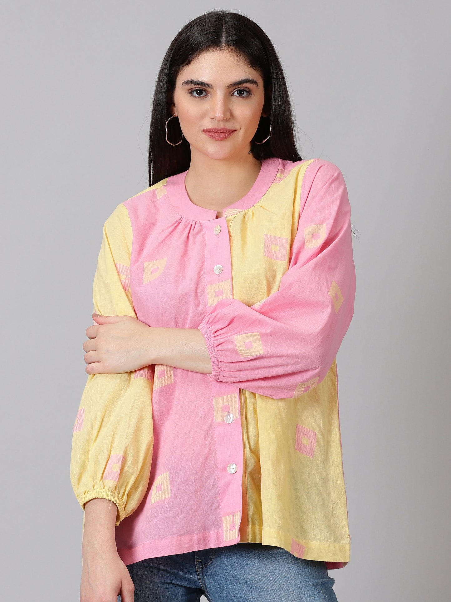 Candy Handloom Cotton Shirt