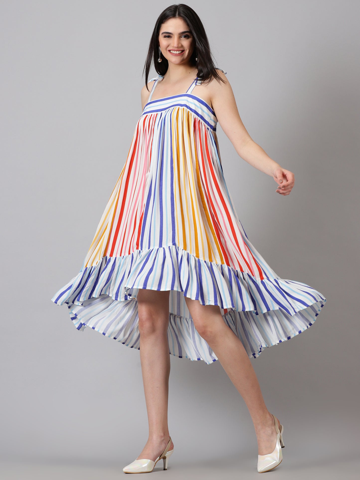 Strap Rayon Dress