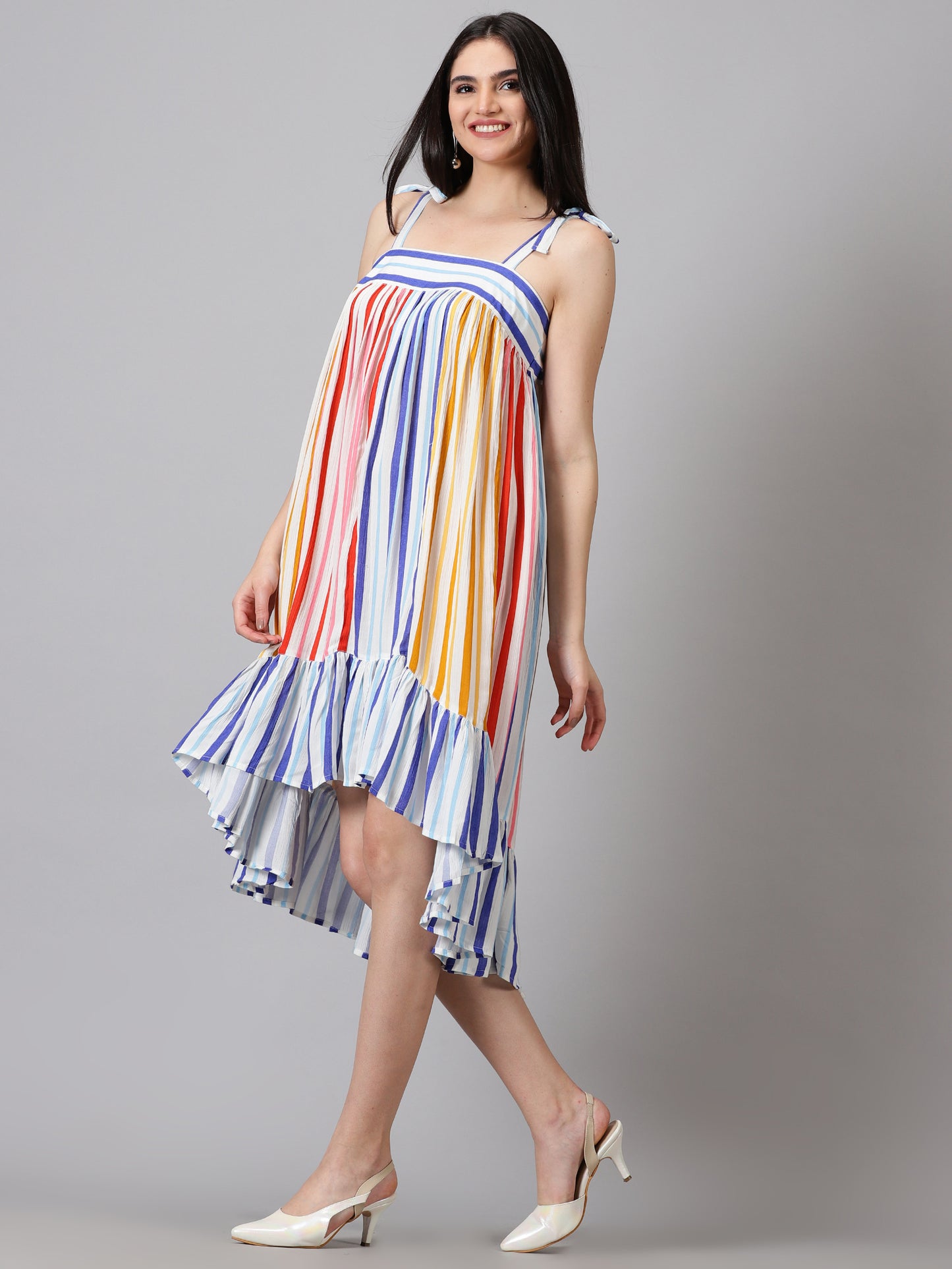 Strap Rayon Dress