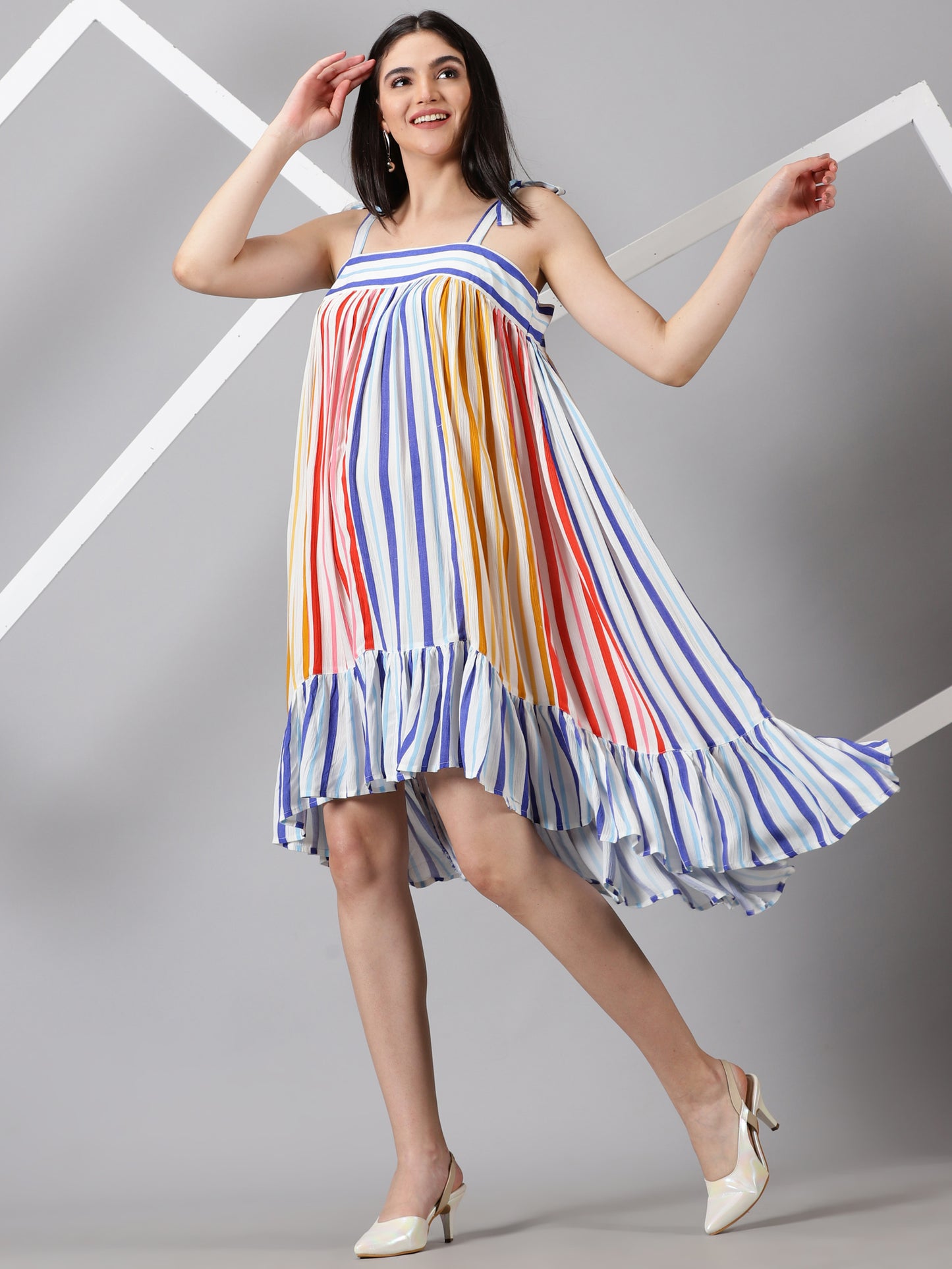 Strap Rayon Dress