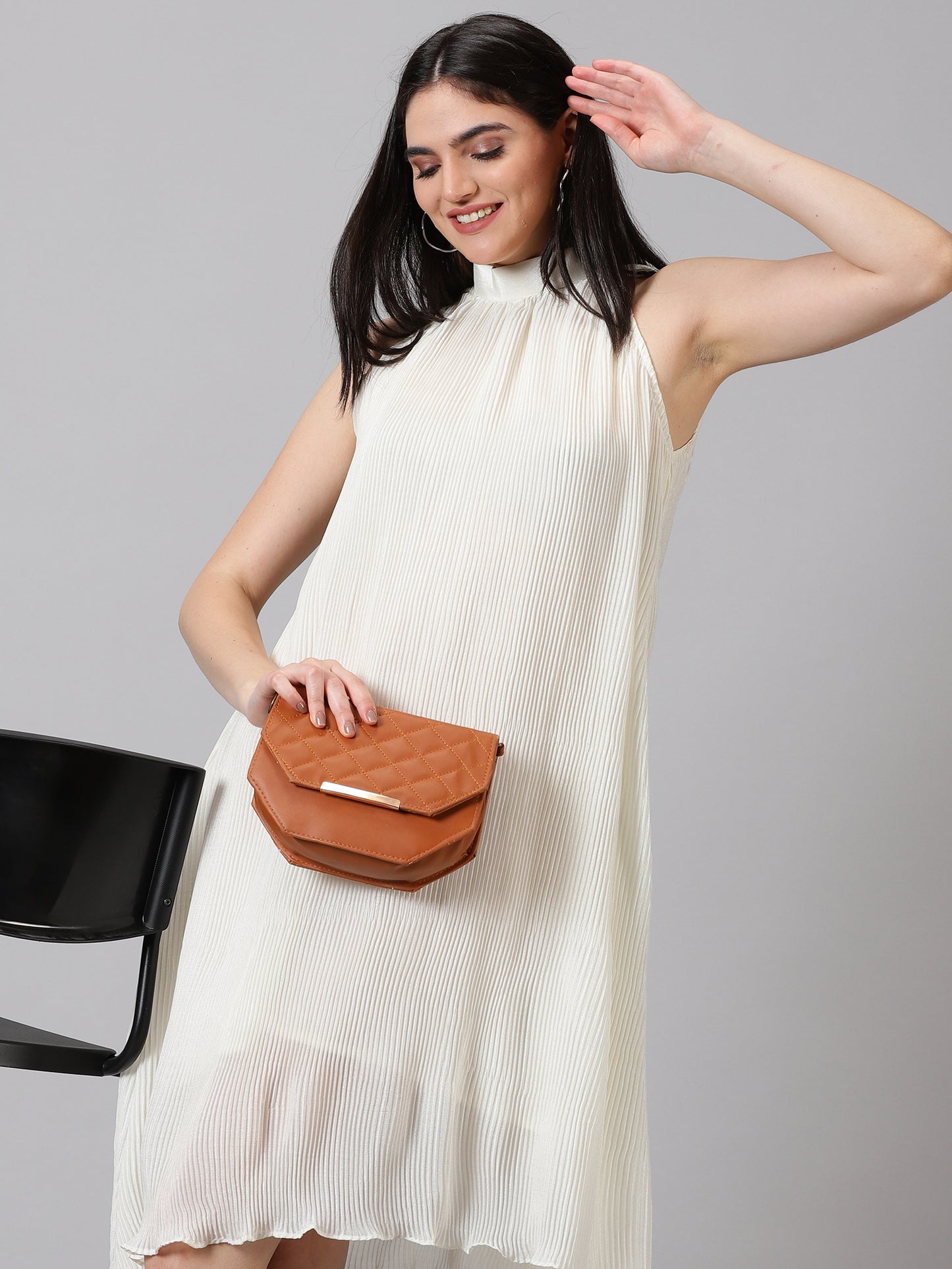 Cocktail Chinon Dress