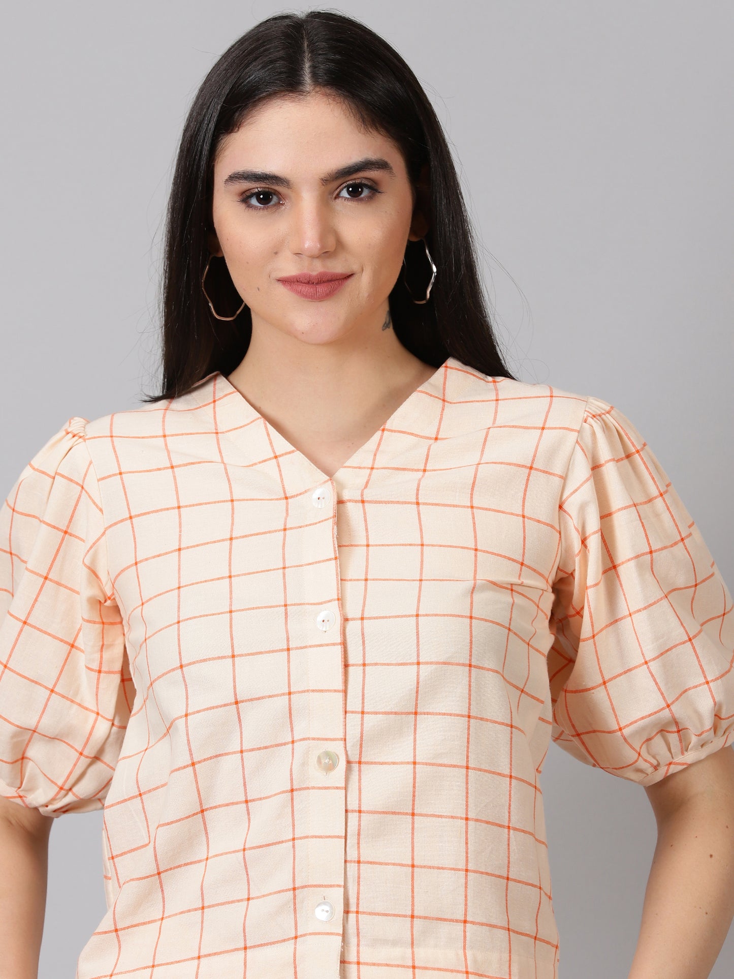 Alisa Cotton Checks Co-ord