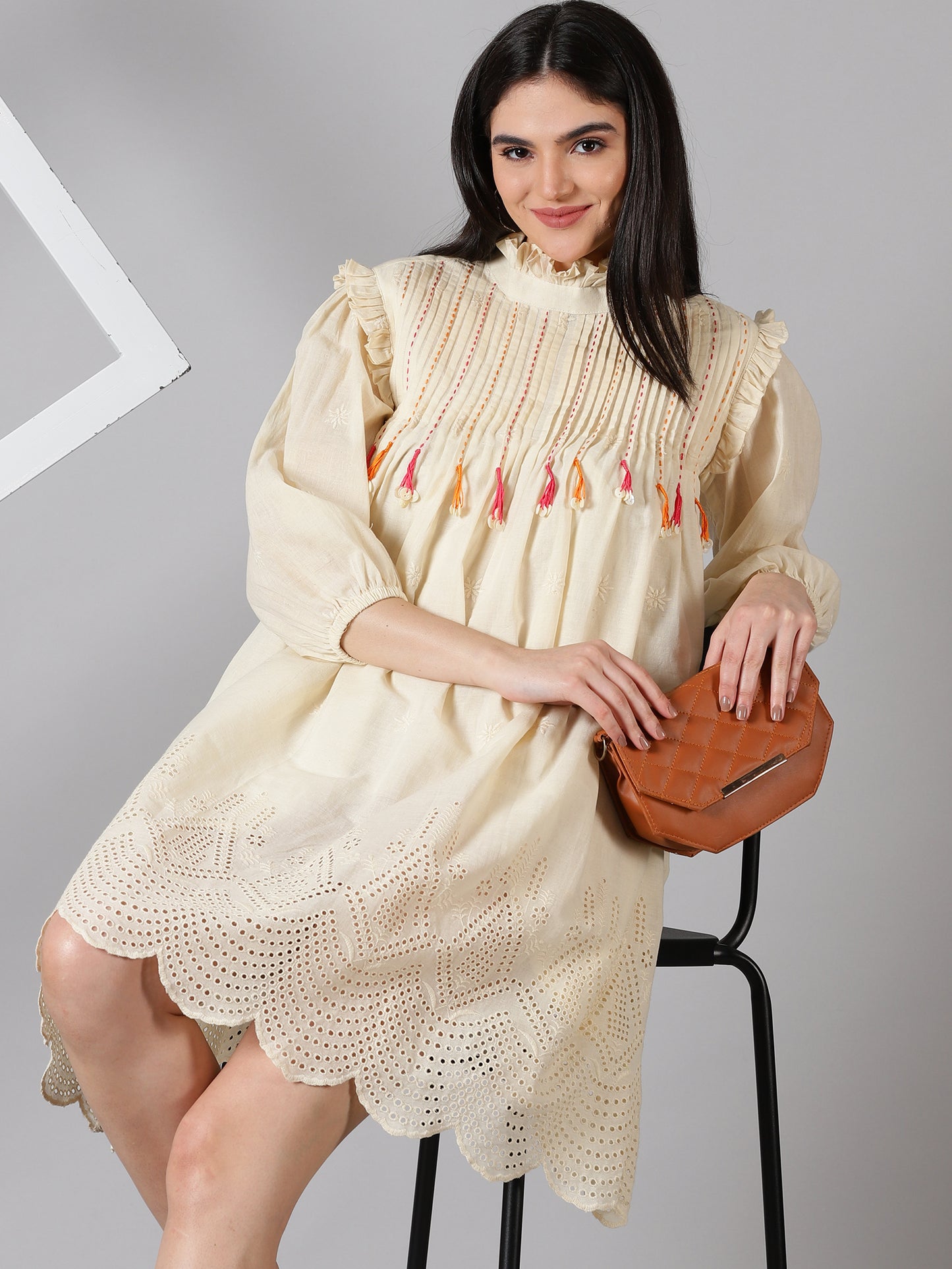 Remy Embroidered Dress