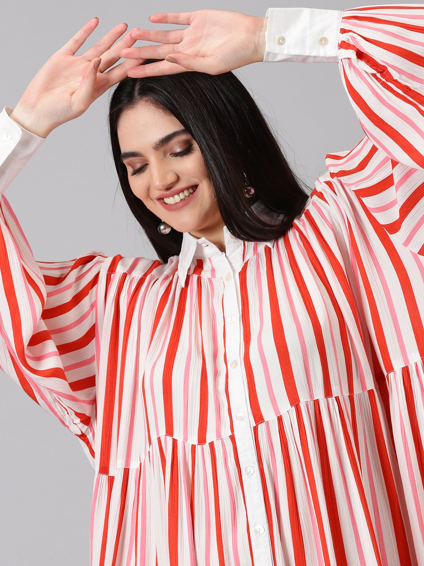 Red Rayon Dress