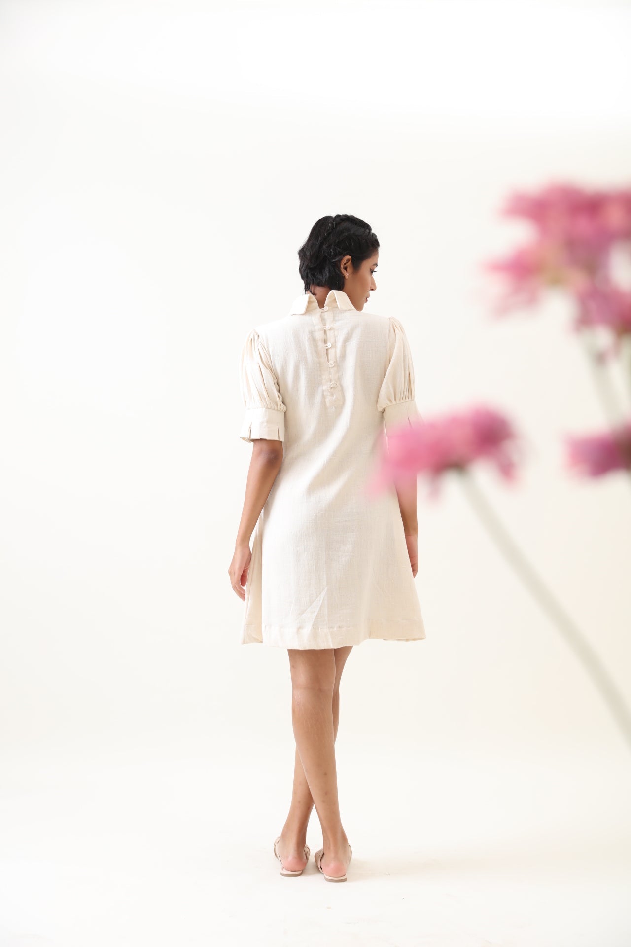 Macaw Kala Cotton Embroidered Dress