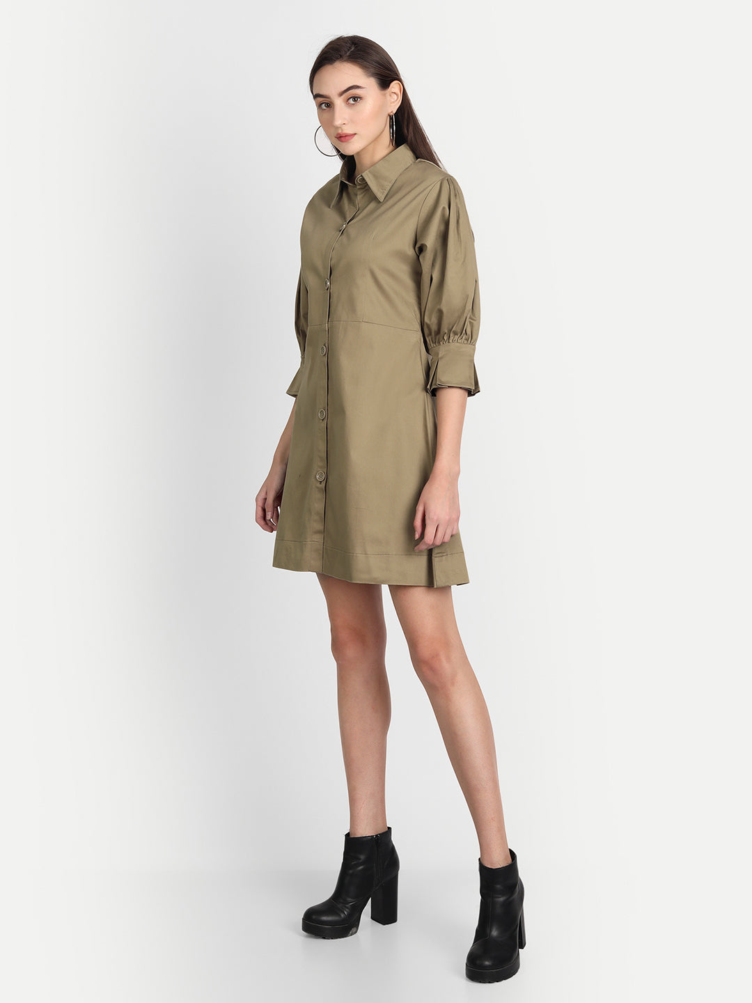 Trout Twill Dress