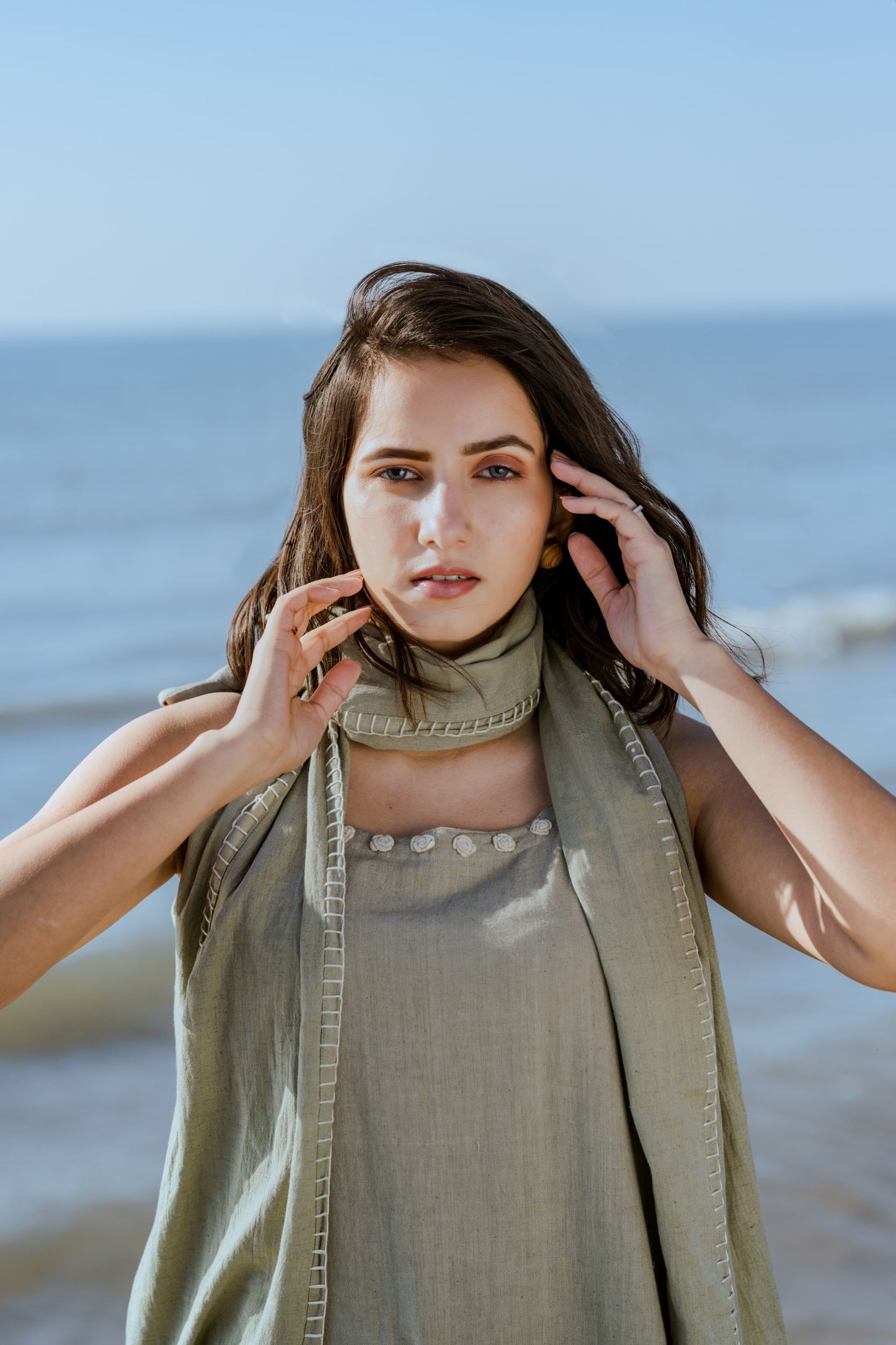Dusty Green Scarf