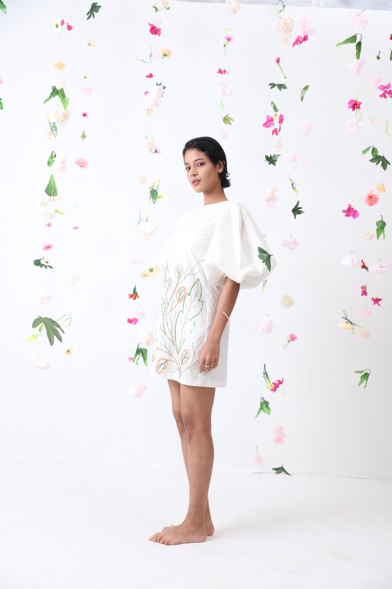 Dohil Embroidered Cotton Dress