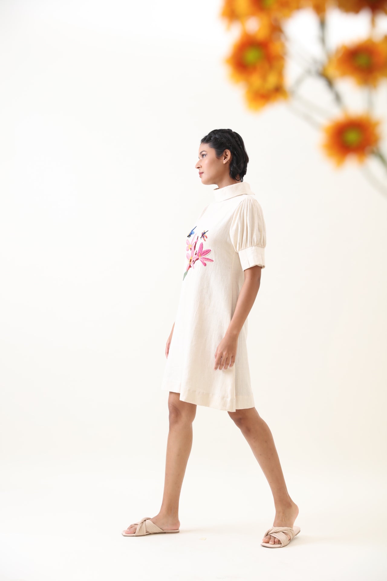 Blossam Kala Cotton Embroidered Dress