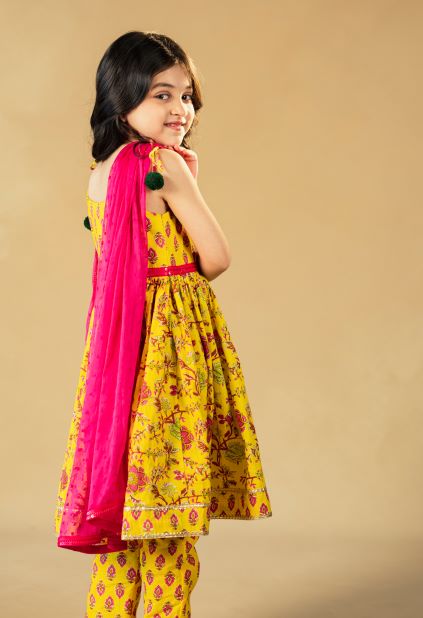 Jaipuri Kurta set Junior