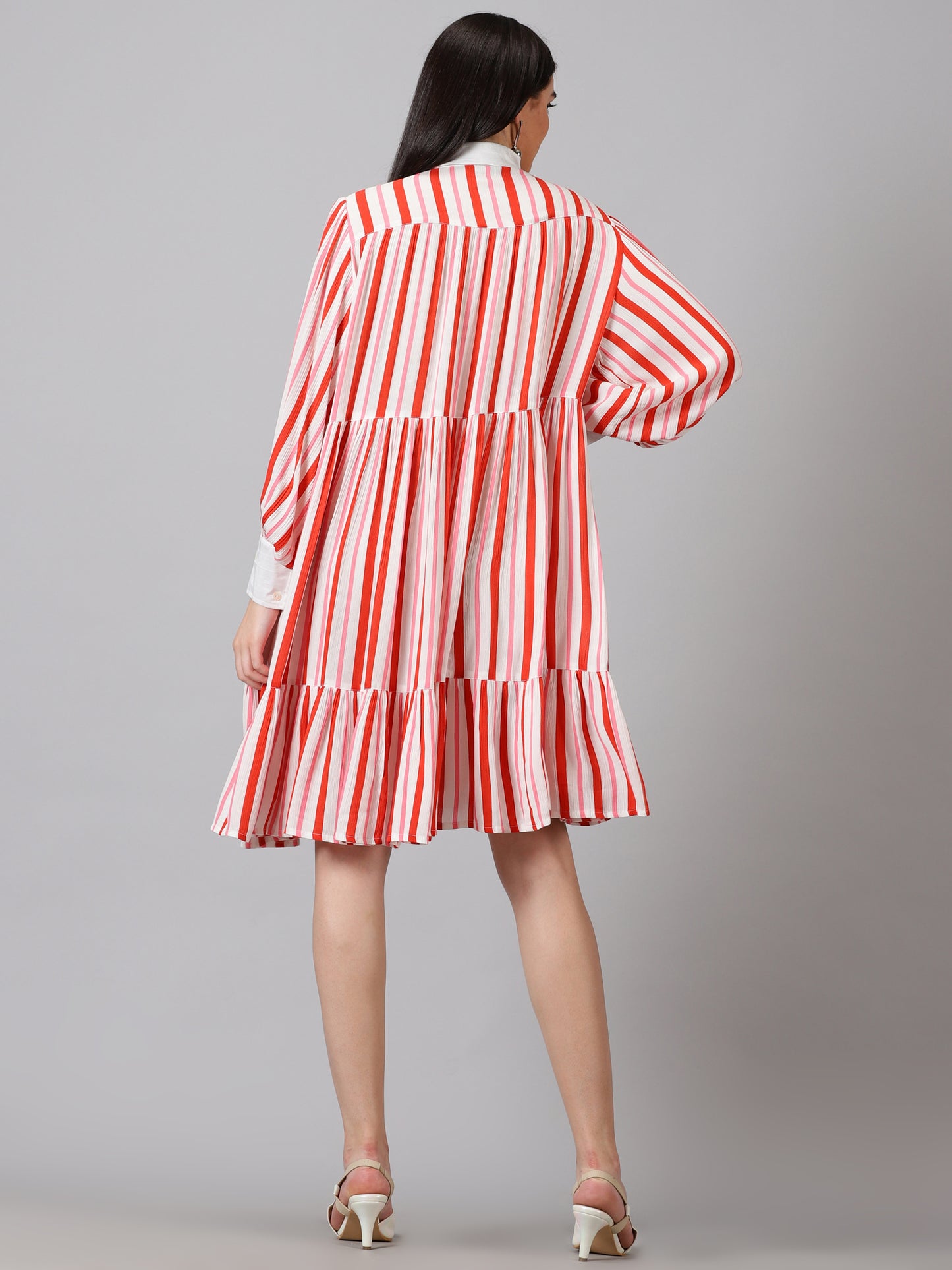 Red Rayon Dress