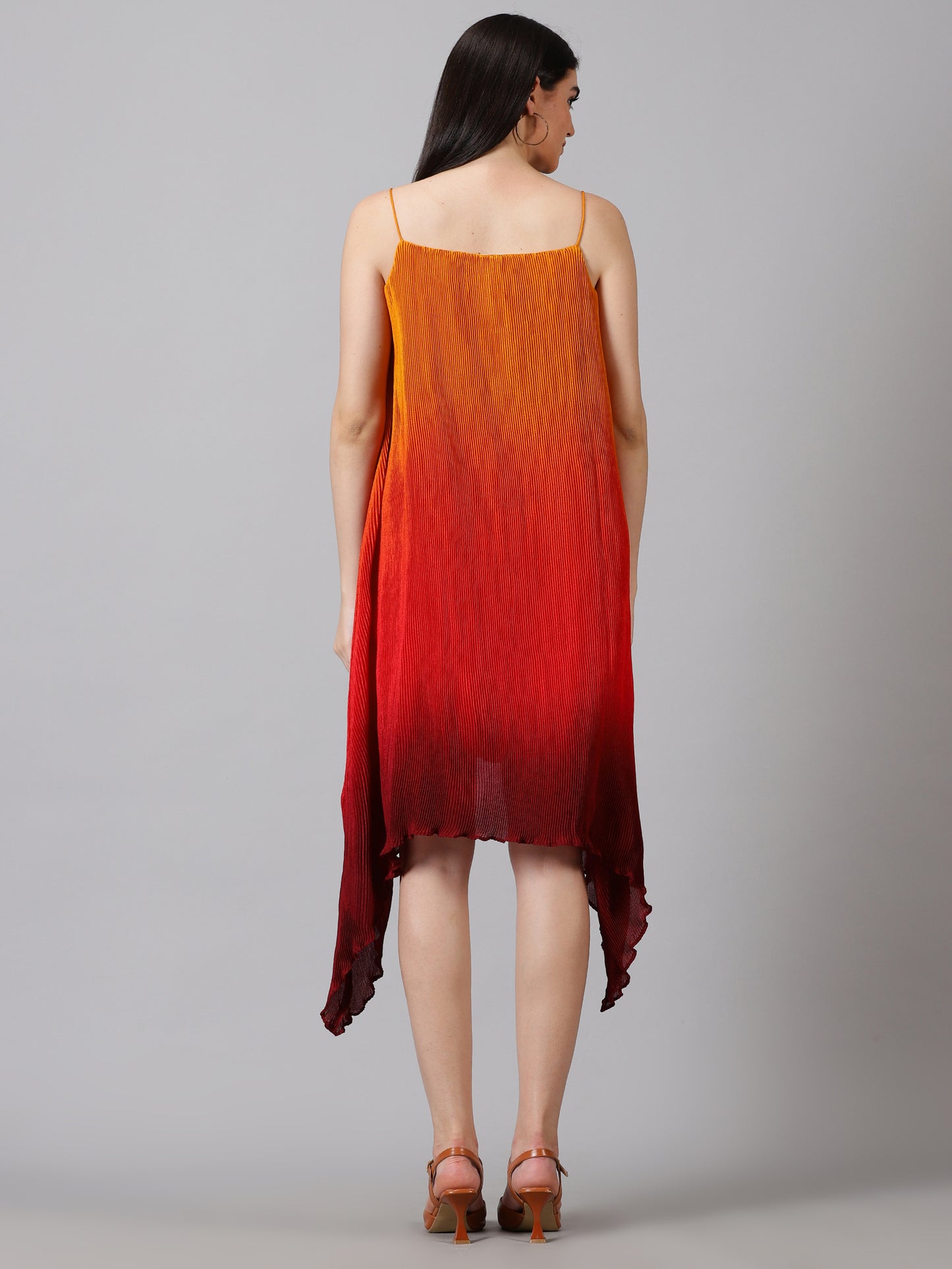 Honey Chinon Dress