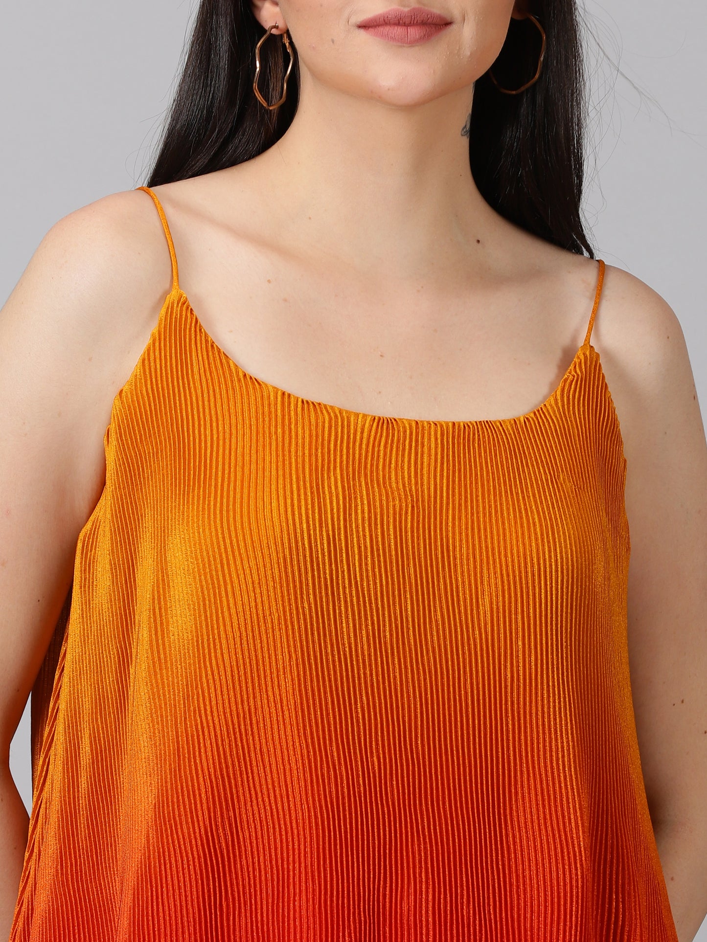 Honey Chinon Dress
