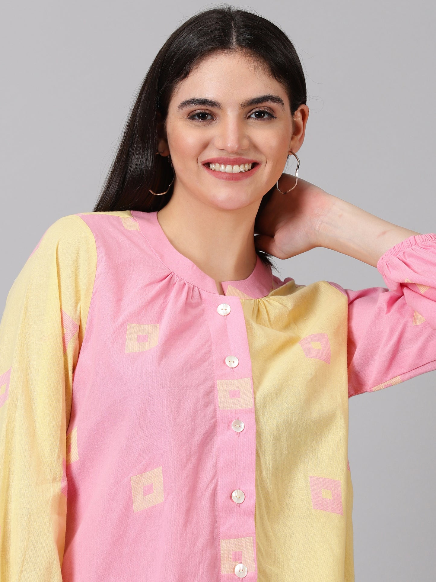 Candy Handloom Cotton Shirt