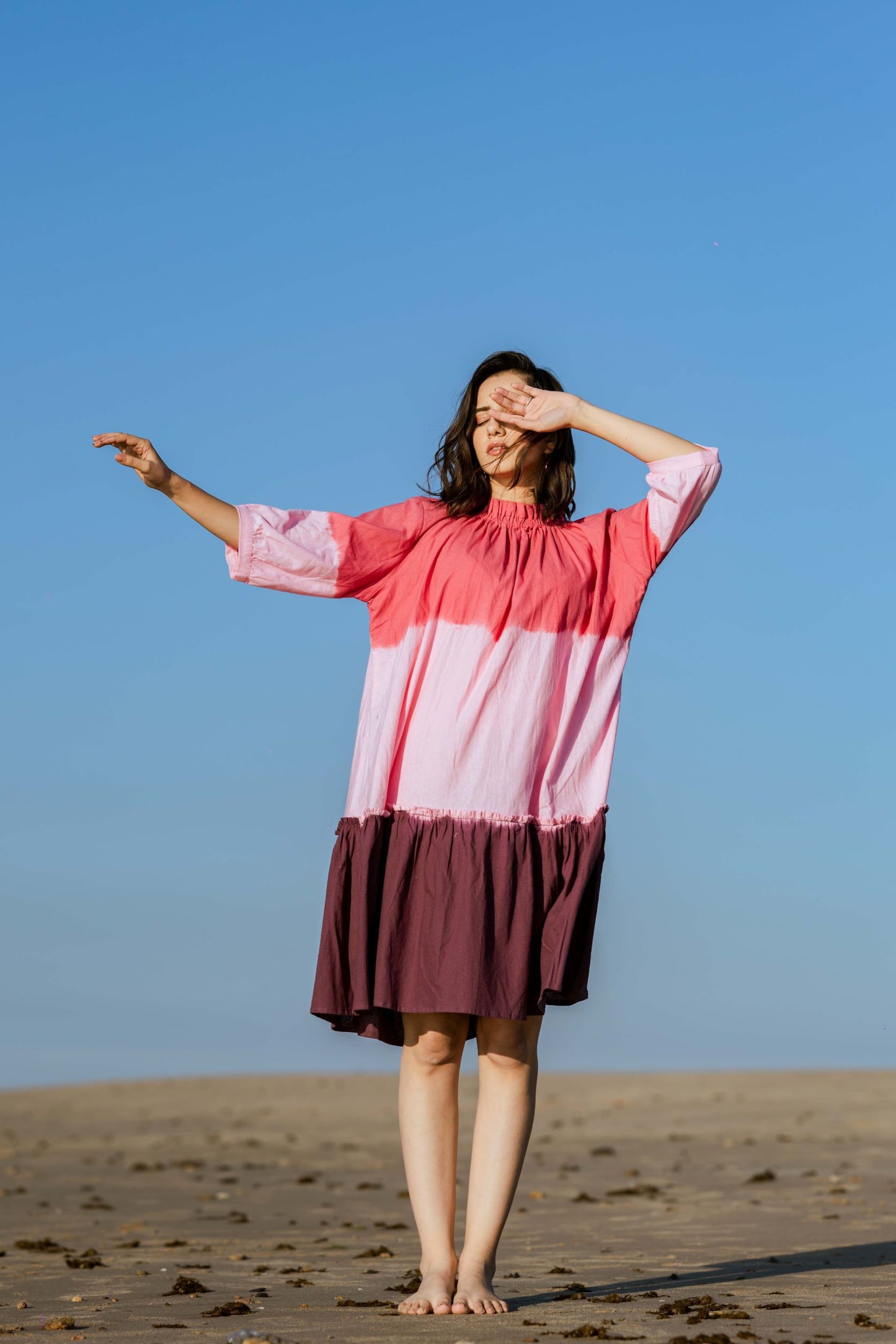 Tie & Dye Cotton Dress