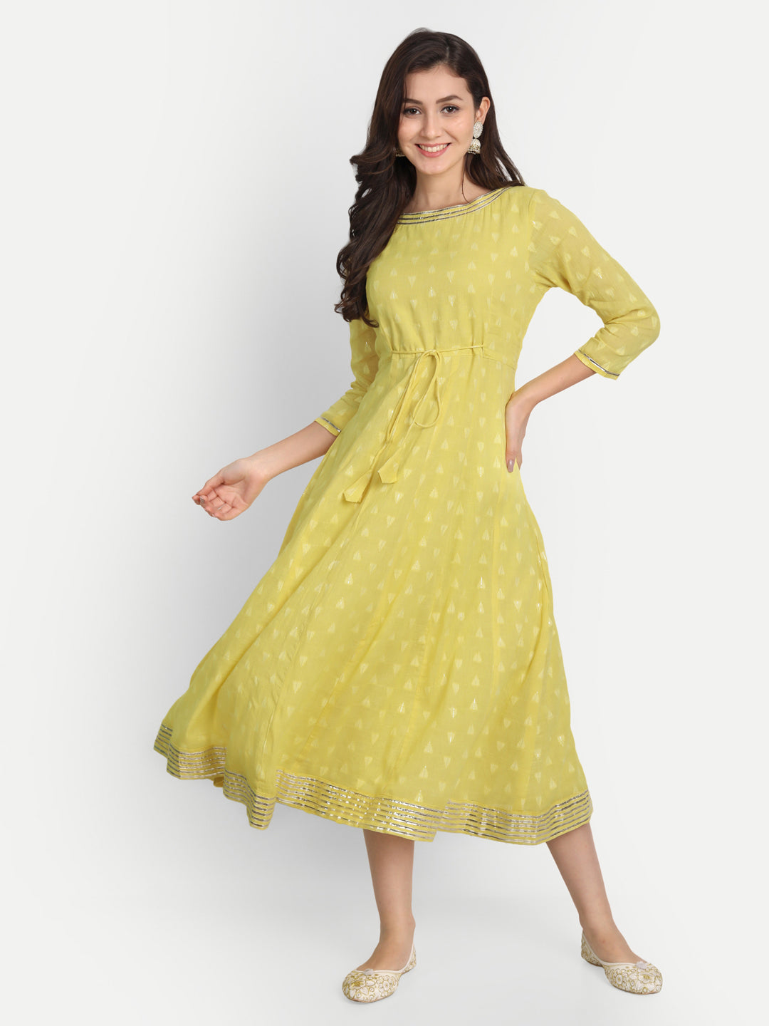 Yellow Single Dress